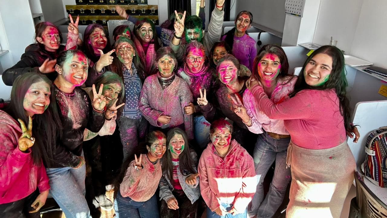 Holi celebration at HighlandConnect