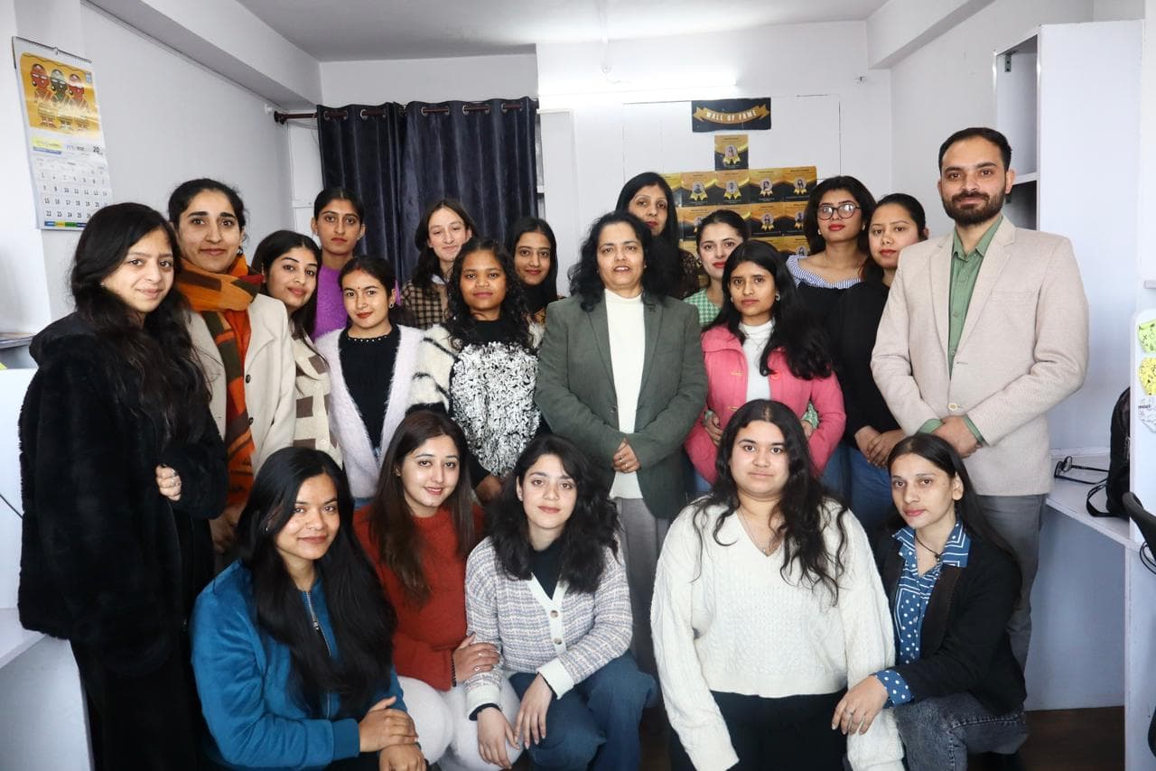 The HighlandConnect team at their Shimla office