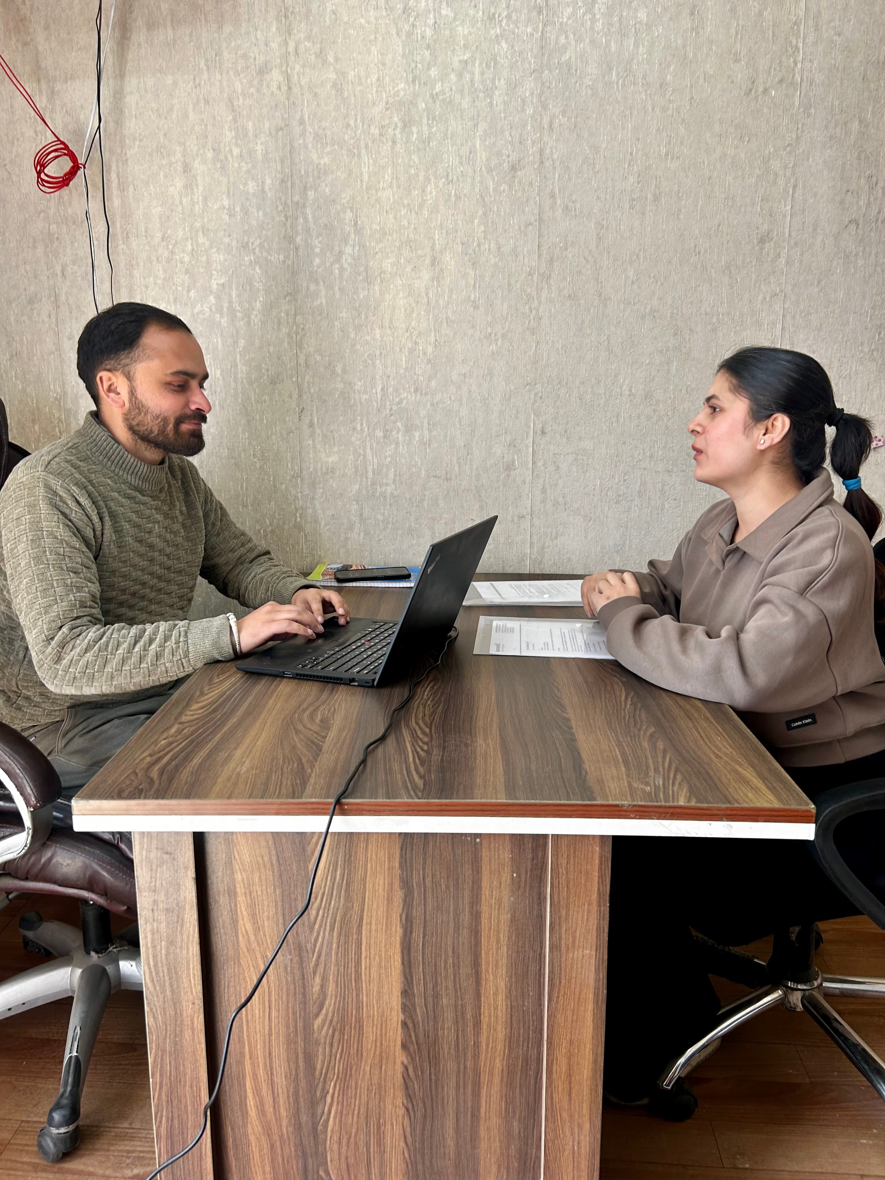 HighlandConnect team during onboarding session